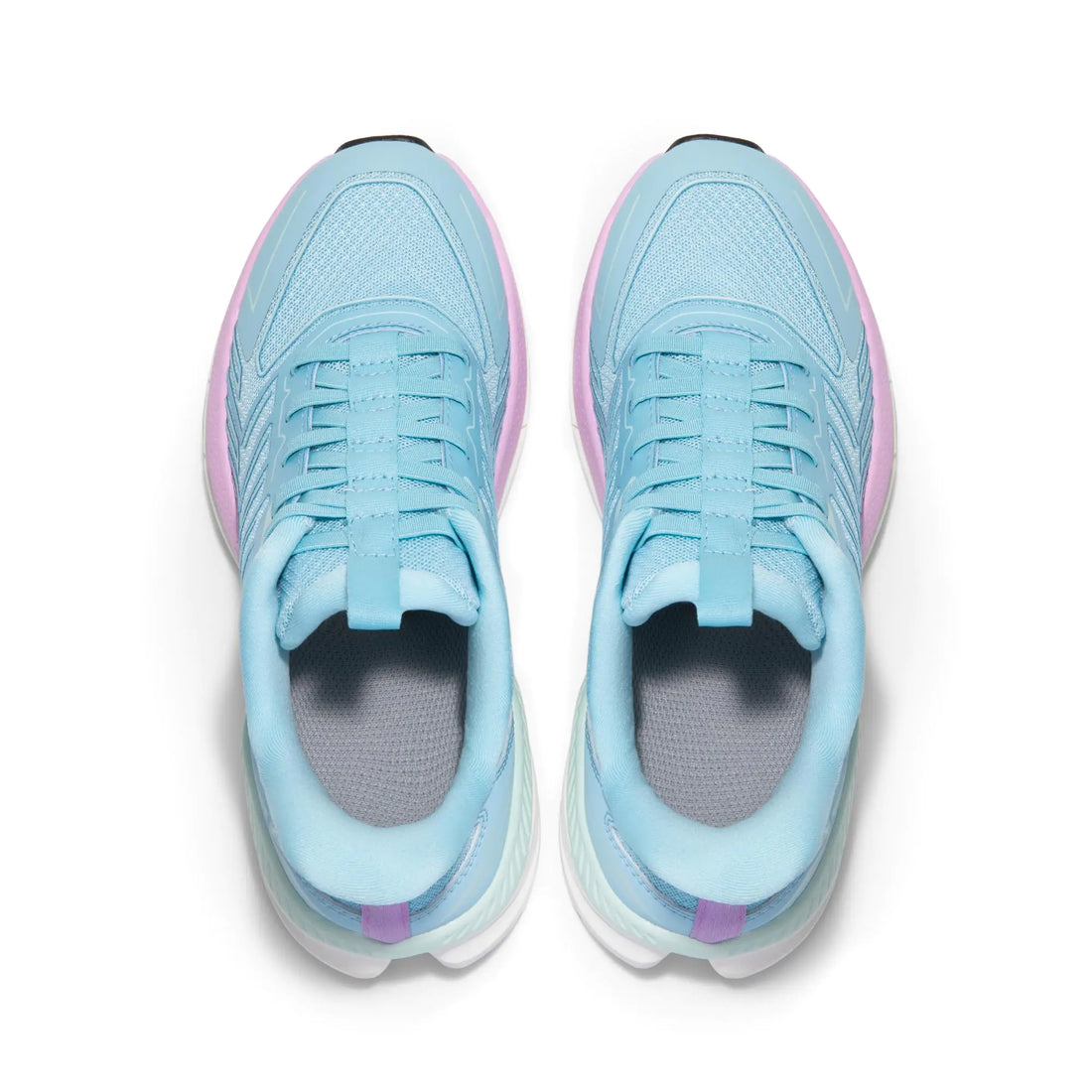 Women's Slip On Walking Shoes Running ActiveCushion Comfortable Tennis Breathable Non Slip Athletic Gym Workout Cross Training Sneakers 6 Light Blue - #GIAA73110001