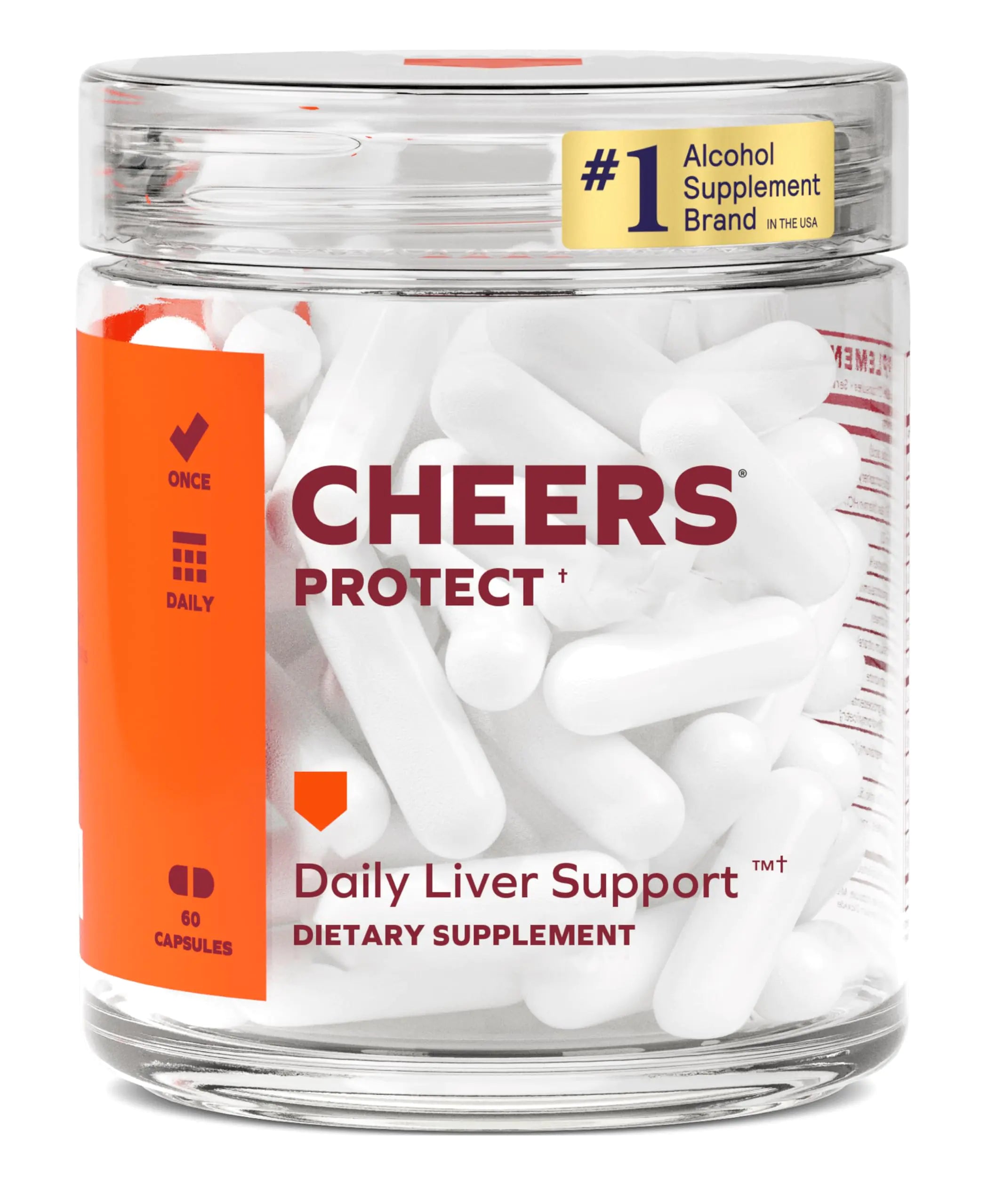 Cheers Protect – Daily Liver Support Supplement with L-Cysteine & DHM