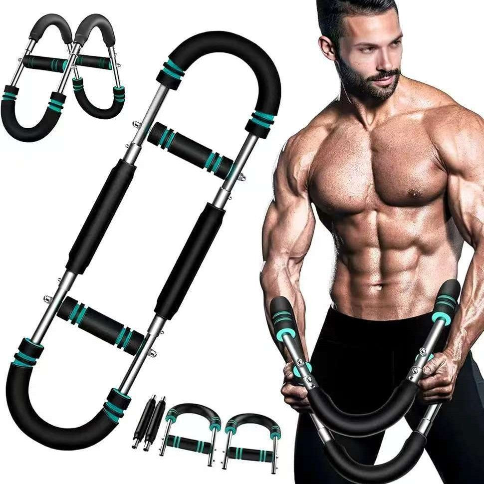 Adjustable U-Shaped Arm and Chest Strength Trainer