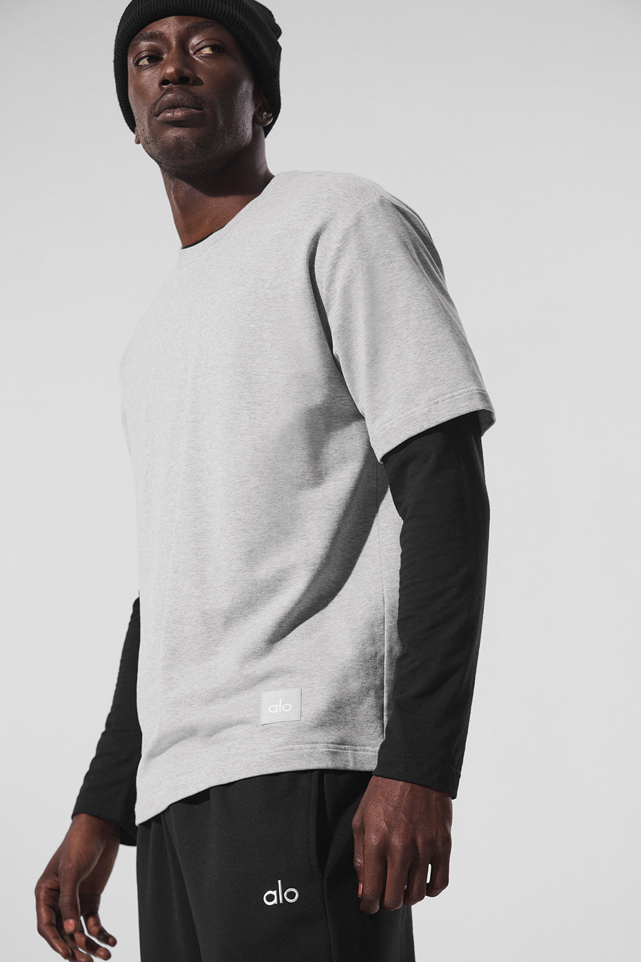 Double Take Short Sleeve - Athletic Heather Grey