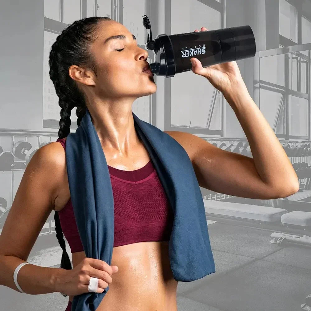 ShakeMate Pro: Leak-Proof 3-Layer Protein Shaker
