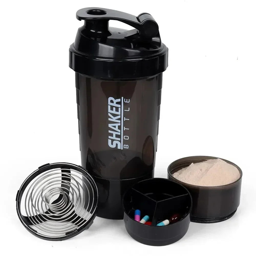 ShakeMate Pro: Leak-Proof 3-Layer Protein Shaker