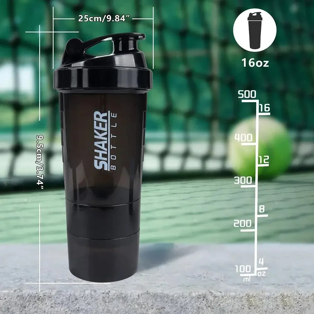 ShakeMate Pro: Leak-Proof 3-Layer Protein Shaker