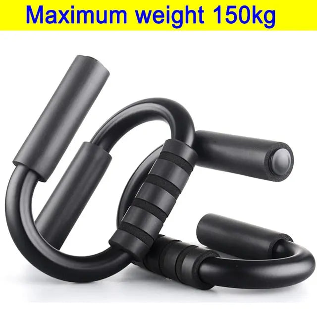 Seamless Black Push Up Board - Full-Body Fitness Equipment