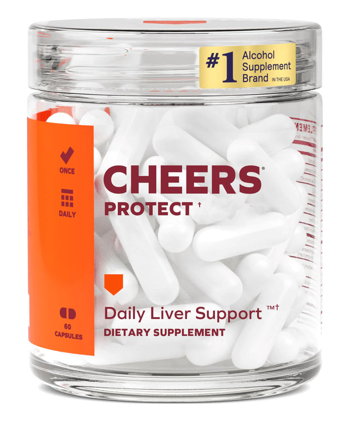 Cheers Protect – Daily Liver Support Supplement with L-Cysteine & DHM